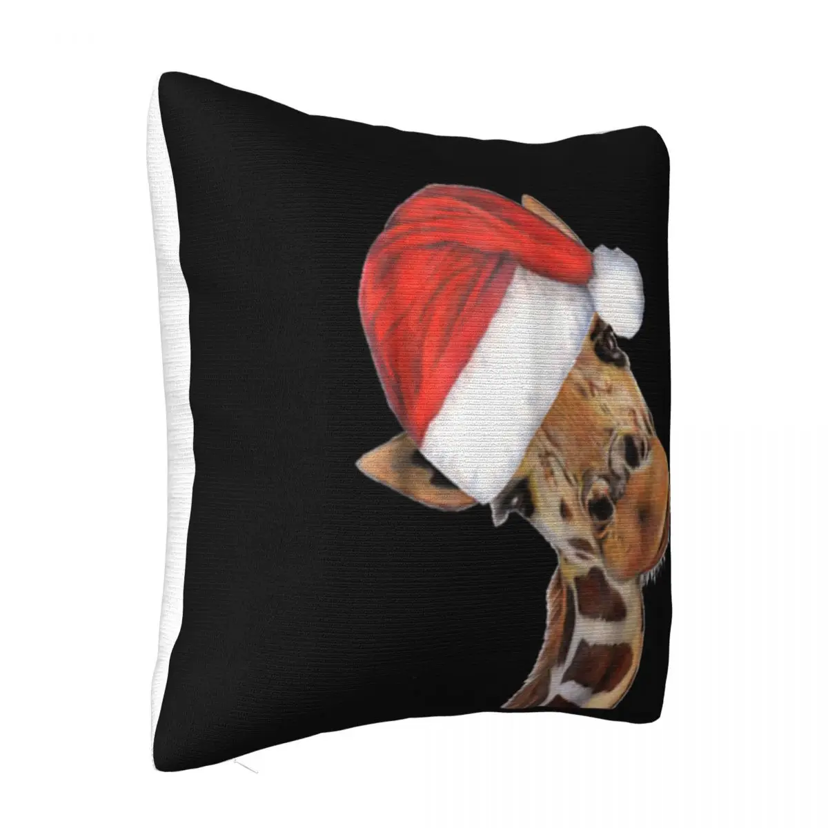 Original Good Time Giraffe In Santa Christmas Western Style 2021 Latest Oversize Style Latest Pillow Case