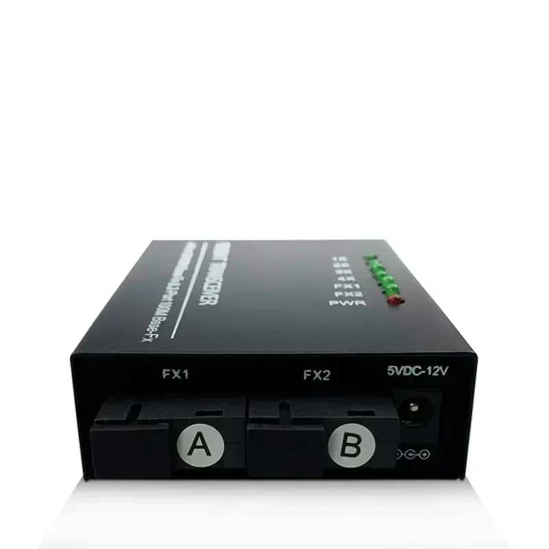10/100/1000Mbps 2 Fiber 4rj45 Gigabit Ethernet Optical Fiber Switch Media Converter