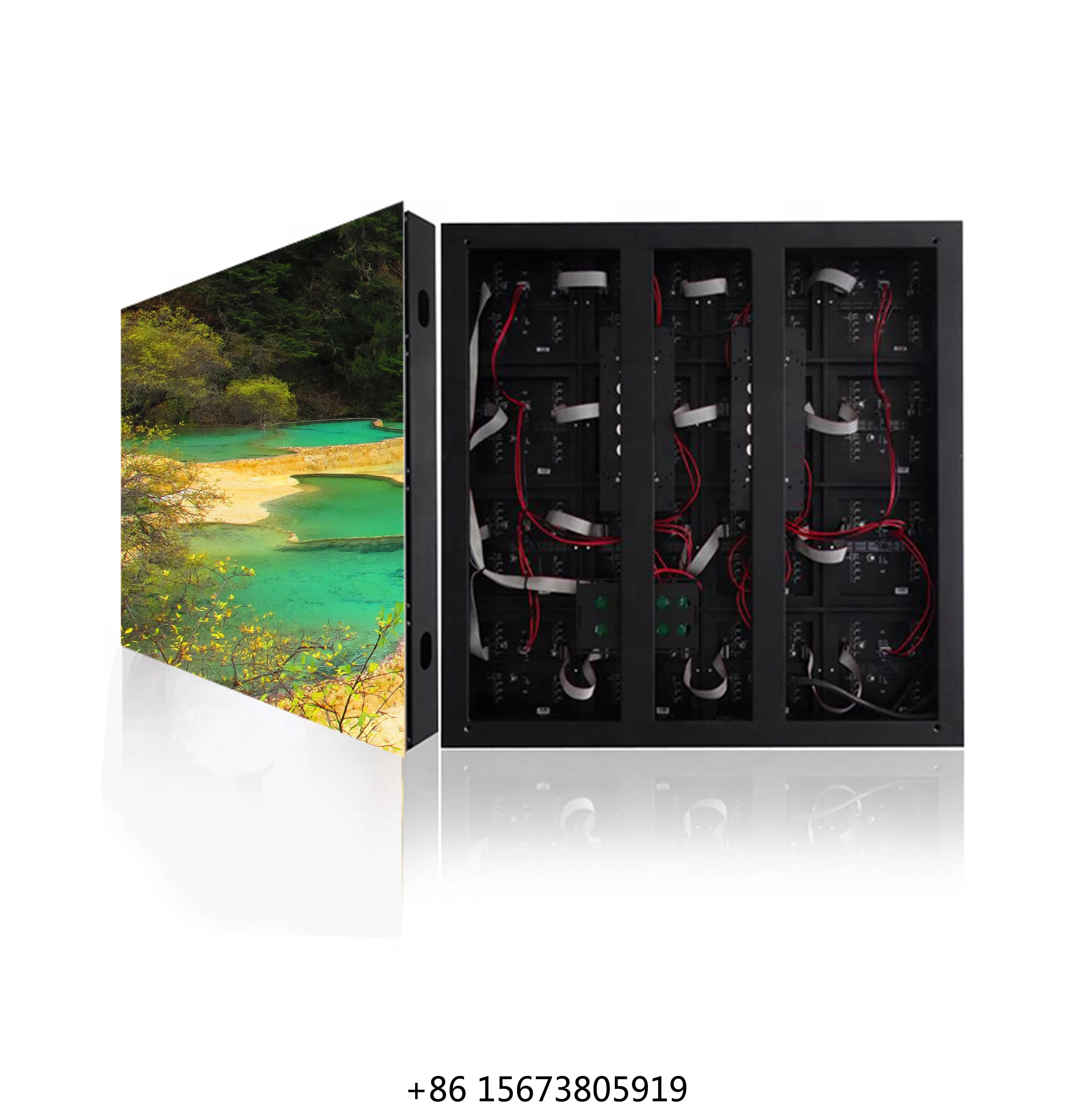 Shenzhen P5 Indoor LED Display P6 P5 P4 P3 HD Indoor LED Video Wall Display Screen for Advertising