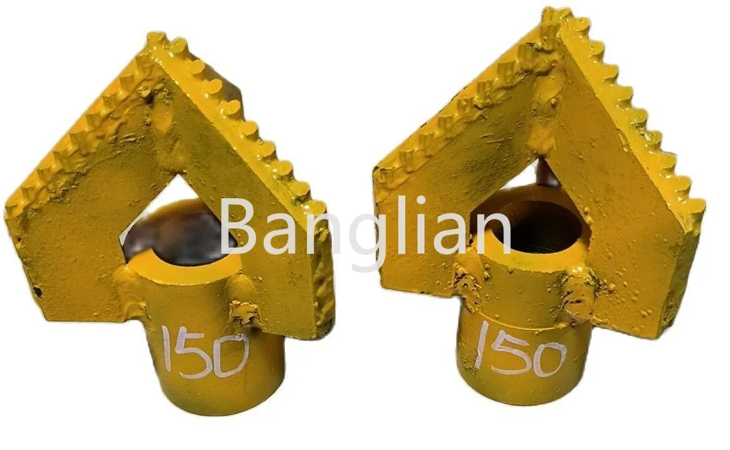 Three-wing Alloy Drill Bit Opening, Coreless Bit, Octagonal, Three-wing Bit, Drill Materials