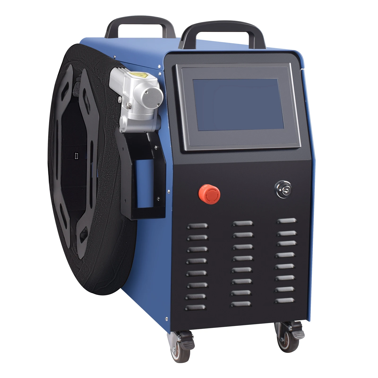 2000W Air-Cooled Laser Cleaning Machine Portable Handheld Rust Paint Oxide Removal Cleaner 110V/220V CE