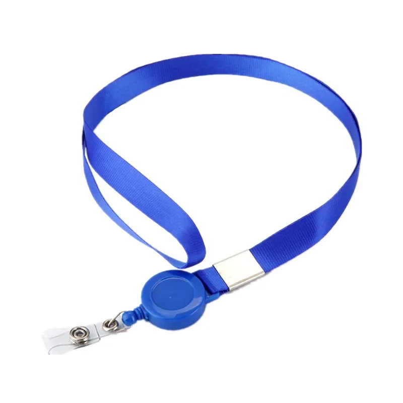 Intrekbare Lanyard Voor Werkvergunning Pas Werkkaarthouder Nekriem Badge Hoes Voor Personeel Verpleegkundige Id Tag Badge