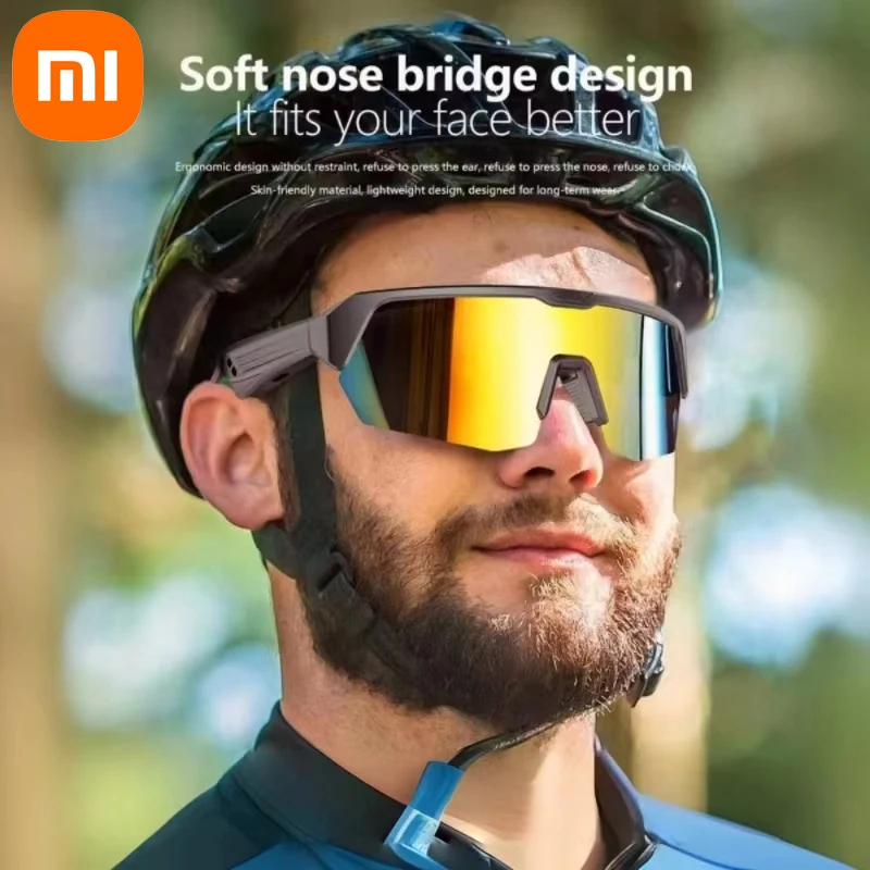 Xiaomi Smart Bluetooth Glasses YJ006 Cycling UV Protection Sunglasses For Listening To Music Phone Calls Cycling Sport Headphone