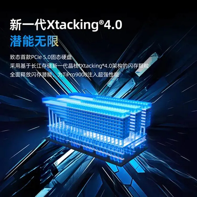 Changjiang Stockage 1T\ 2T\ 4T NVMe TiPro9000 Disque SSD PCIE5.0