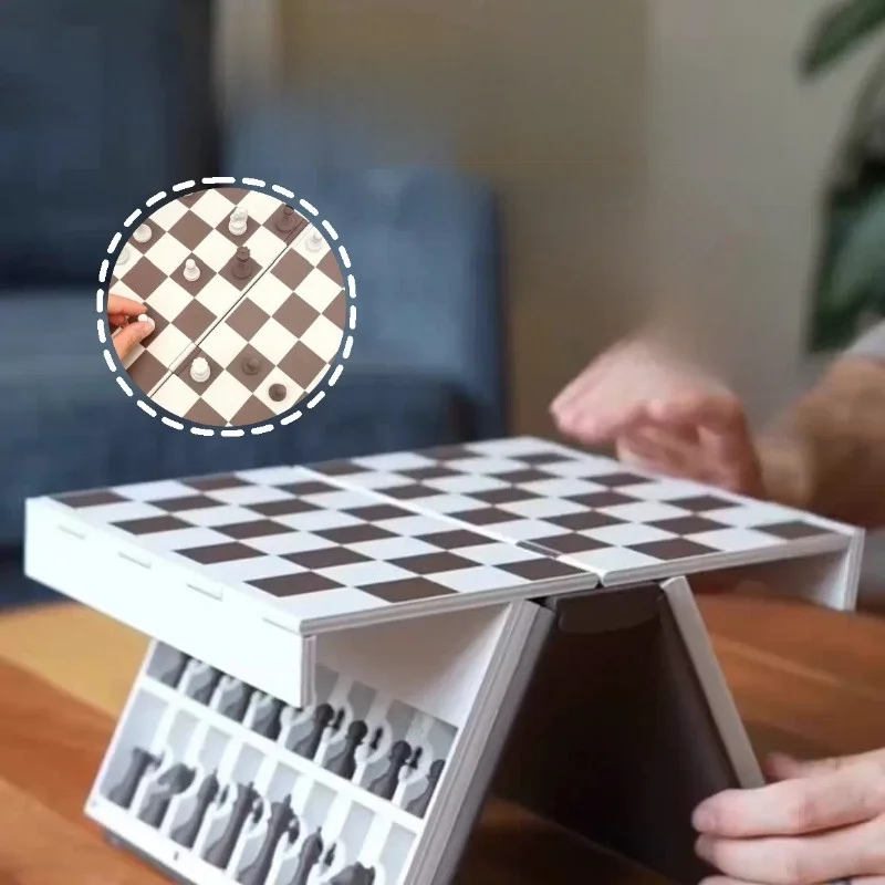 portable-chess-book-3d-printed-book-style-interactive-educational-play-for-parents-and-children-international-chess-game