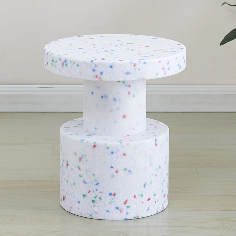 

Прикроватный столик для хранения вещей, маленький круглый столик для дома, гостиной, дивана, в минималистичном стиле, чайный столик