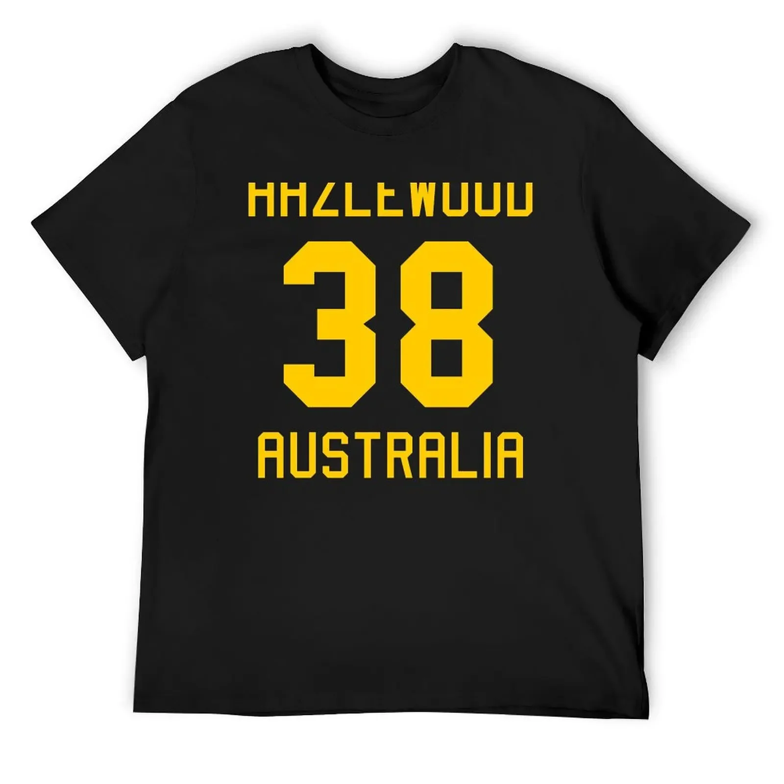 Josh Hazlewood 38 Australian Cricket Jersey T-Shirt aesthetic clothes anime tshirt boys animal print Men's t-shirt