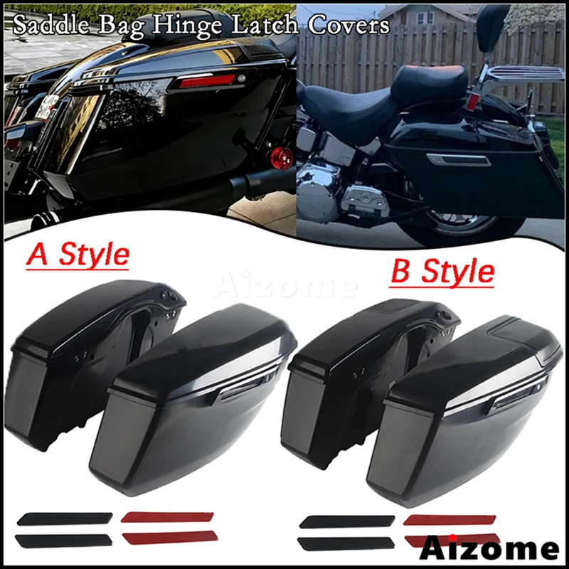 

Motorcycle ABS Side Saddlebags Trunk Luggage Hard Bag For Harley CVO Street Road Glide FLHXSE FLTRXSE 2023-2025 FLHX FLTRX FLHXU