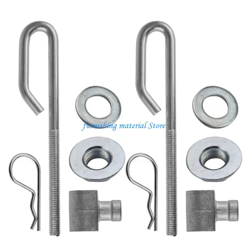 

Y5GD 2Pcs GX24864 Deck Lift Hanger Rod Tractor Mower Deck Lift Mechanism