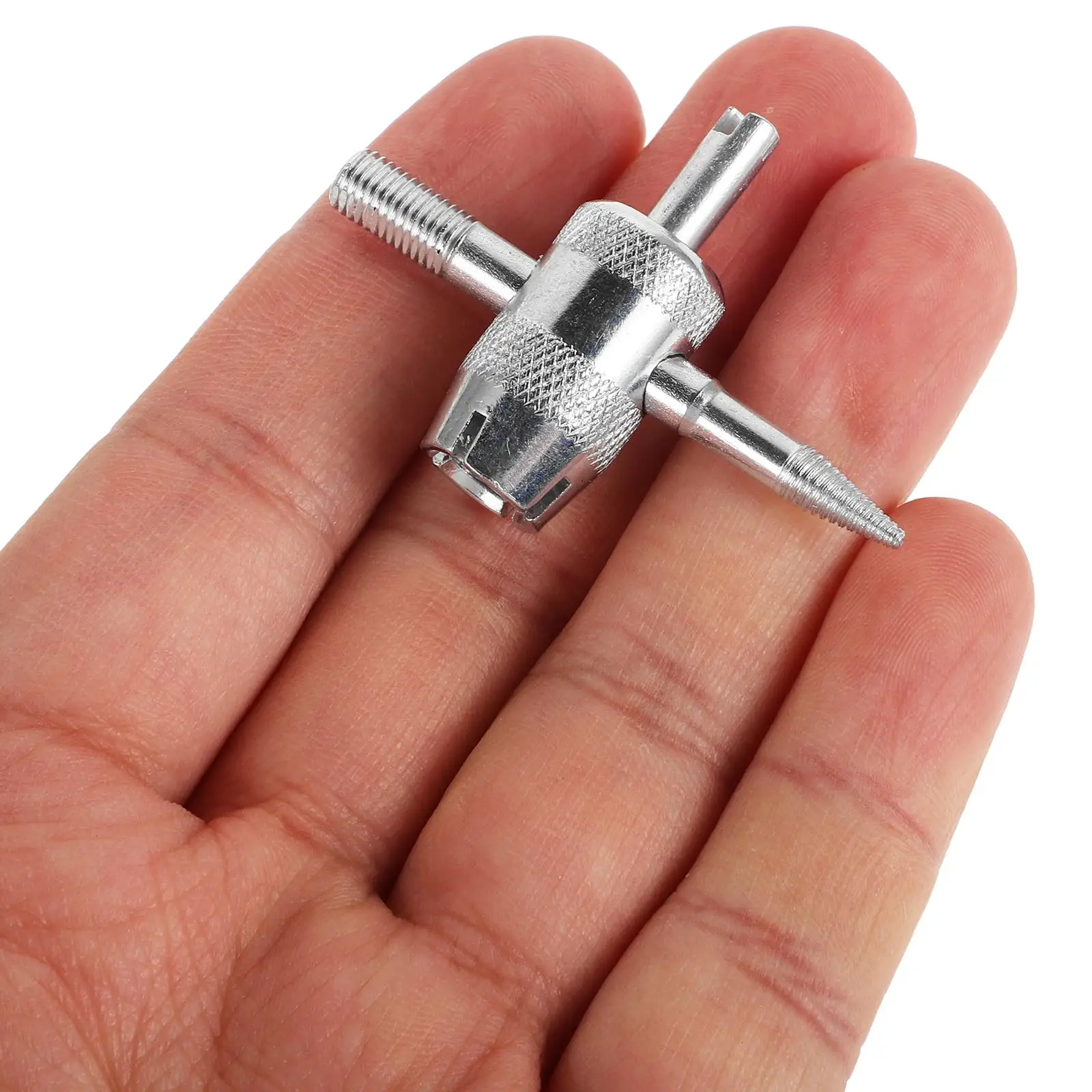 

Valve Core Wrench Multi Functional Tire Tool Portable Stem Removal Bike Car Motorcycle Metal Durable Vehicle Maintenance