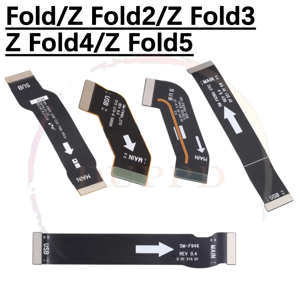 For Samsung Galaxy Z Fold Fold2 Fold3 Fold4 Fold5 F946 F916 F926 F936 Main Board Motherboard Connector LCD Display Flex Cable