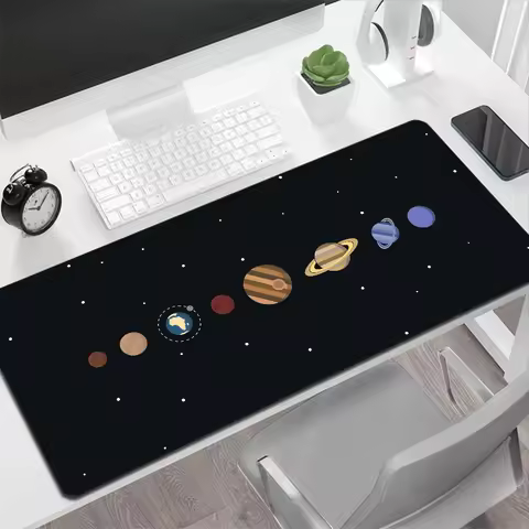 Universe Space Solar System Planet Large Mouse Pad Gaming Mouse Pad PC Gamer Computer Mouse Mat Big Mousepad Keyboard Desk Mat
