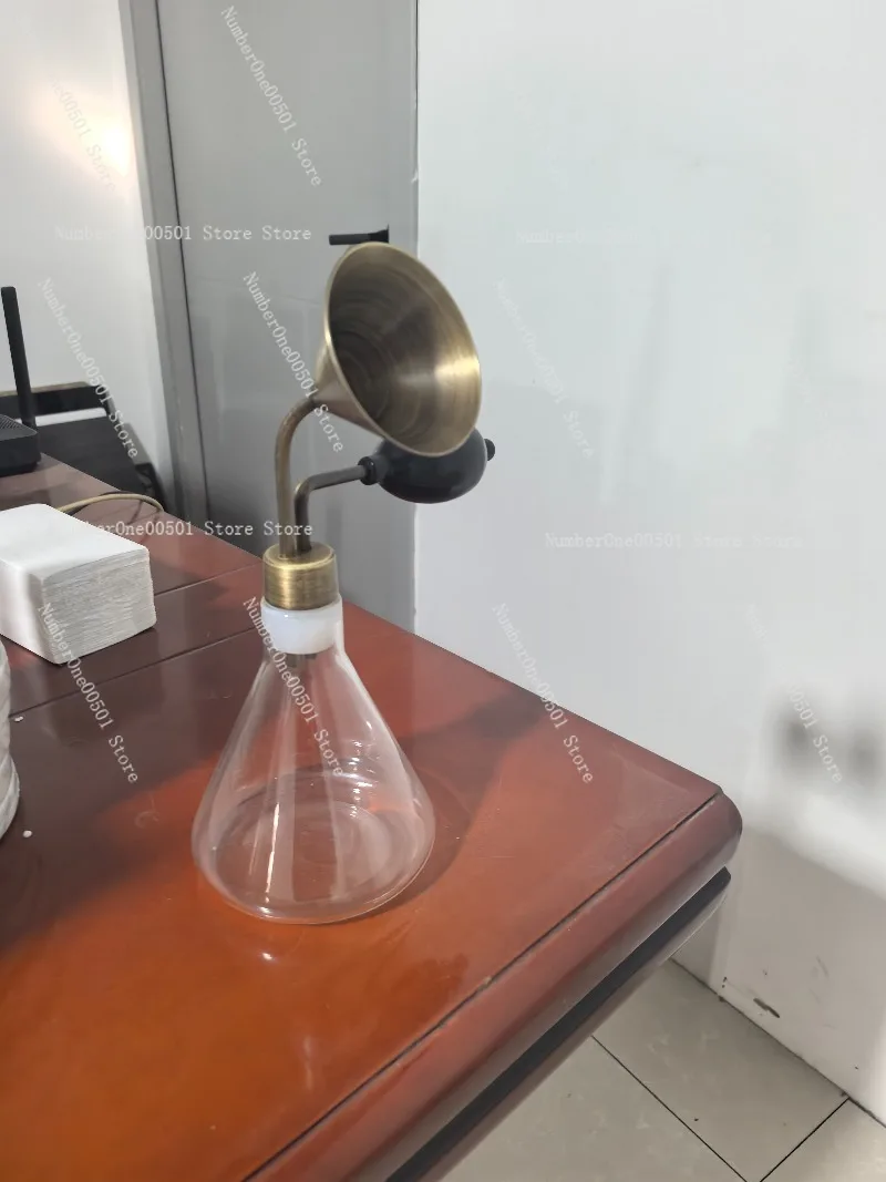 Glass creative custom scent bottle SPA spa brass scent instrument Baijiu essential oil perfume scent coffee beans