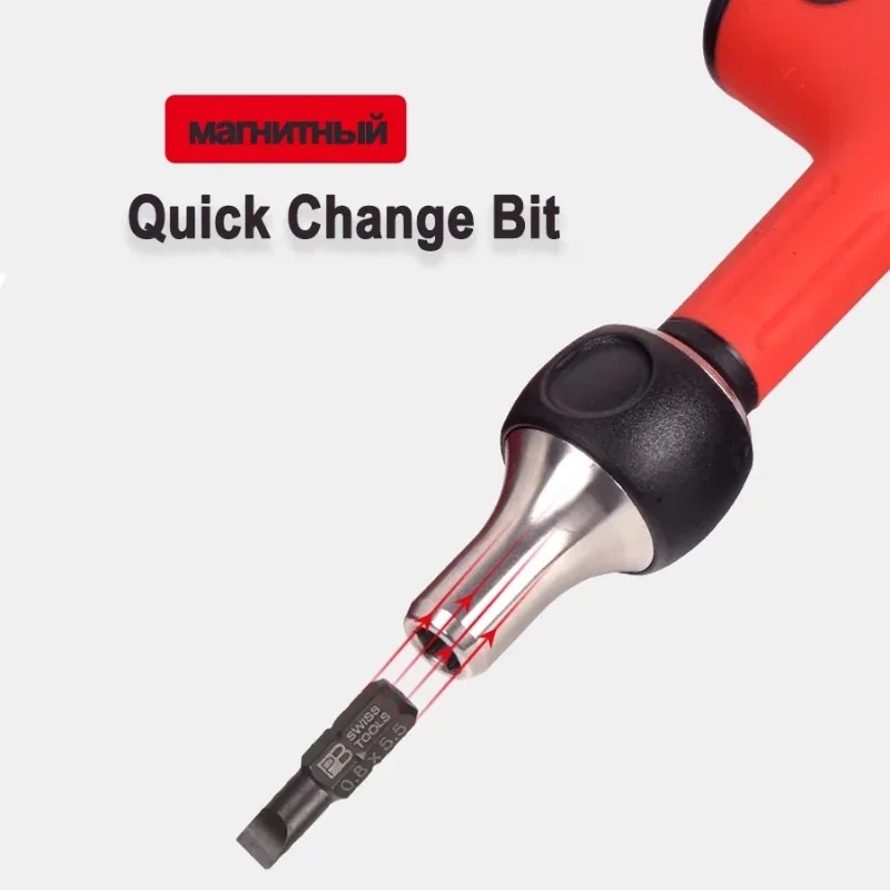 PB SWISS Tools PB 1255.MR CBB 20 IN 1 Ratchet Screwdriver Set Magnetic T Handle Bit Holder Replaceable Bits