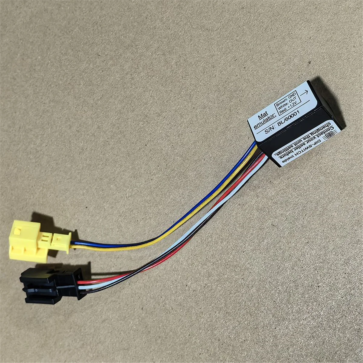 Car Seat Occupancy Mat Sensor Emulator Bypass for Mercedes-Benz CLK W209 W203 Seat SRS Emulator Parts