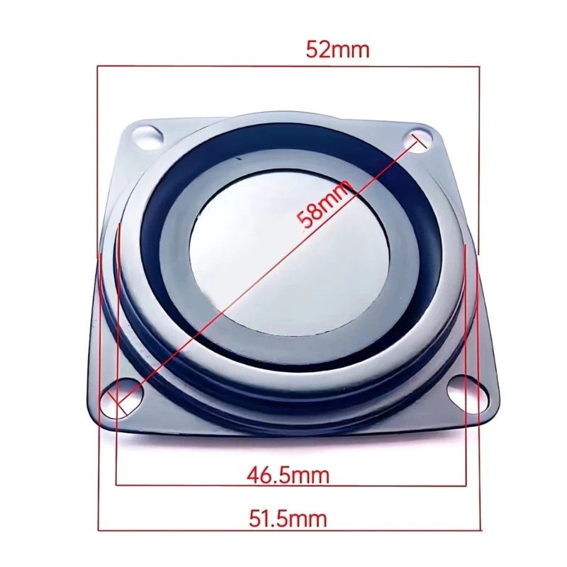 Bass Radiator Speaker Diaphragm Auxiliary Strengthen Bass Vibration Membrane Passive Radiator for Woofer Speaker DIY