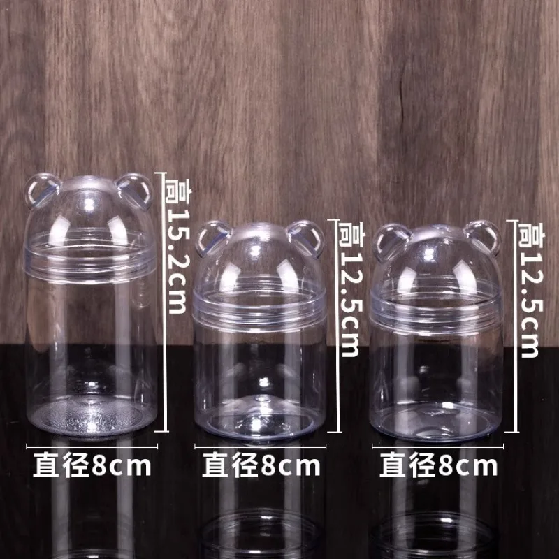 برطمان بلاستيكي واسع الفم من JMY سعة 32 أونصة، حاويات تخزين طعام محكمة الغلق مانعة للتسرب لتنظيم المطبخ، تخزين المؤن، خالية من مادة BPA #2