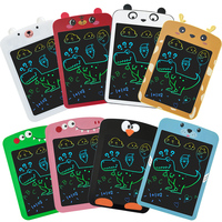 8.5/in Cartoon LCD Writing Tablet Drawing Board Kids Graffiti Sketchpad Toys Handwriting Blackboard Magic Drawing Board Toy Gift