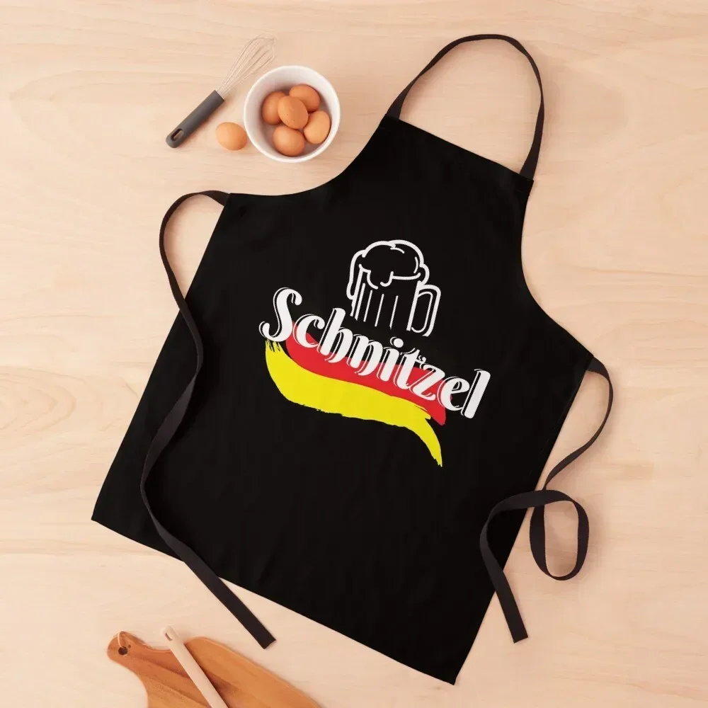 

Schnitzel Germany Food Apron christmas kitchen esthetician Customizable Cooking Apron