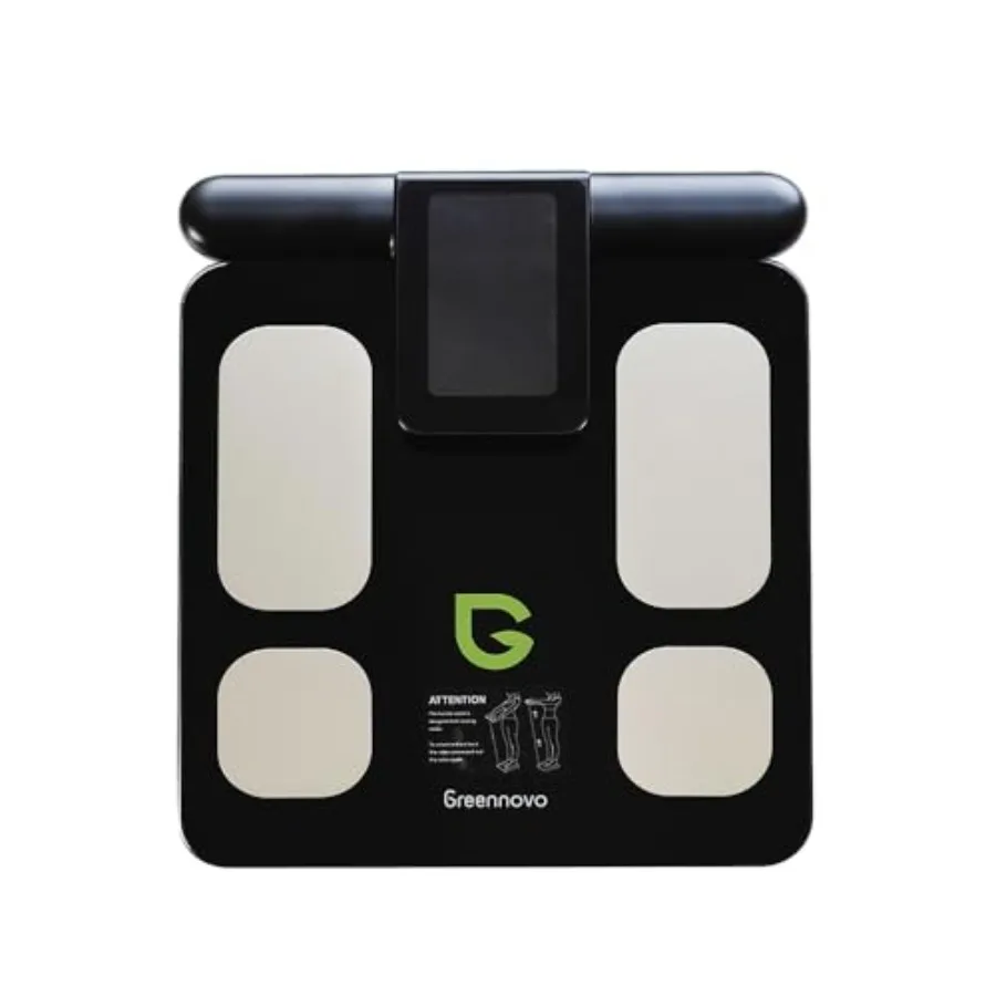 

Fitness Body Fat Scales with Hand Sensors 8 Electrodes 29 Body Analysis 180kg Weight Scale Professional Body Fat and Muscle Mas