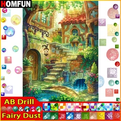 HOMFUN Fairy Dust AB Diamond Painting 