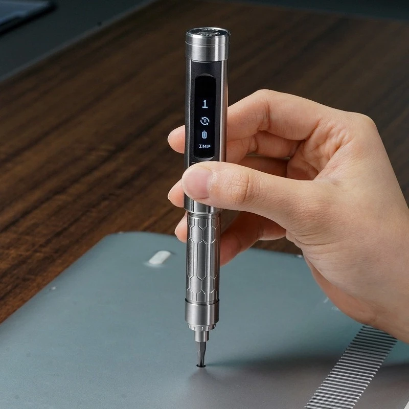 ES15 مفك براغي كهربائي الحسي الجسدي أداة إصلاح دفتر الهاتف المحمول تفكيك دفعة المسمار دفعة كهربائية أوتوماتيكية #2