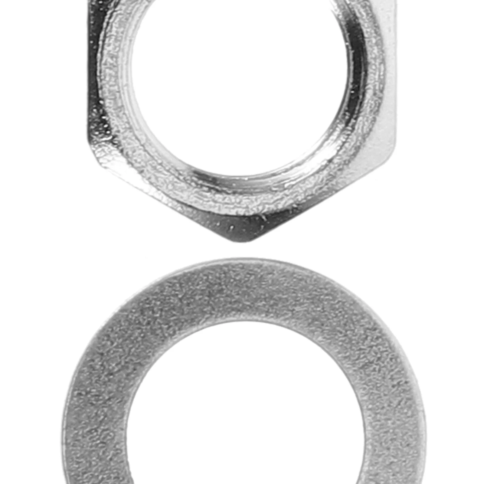 

1Set Metal Potentiometer Washer and Nuts Guitar Gasket Replacement Parts for Sound Quality Enhancement Potentiometer Washer