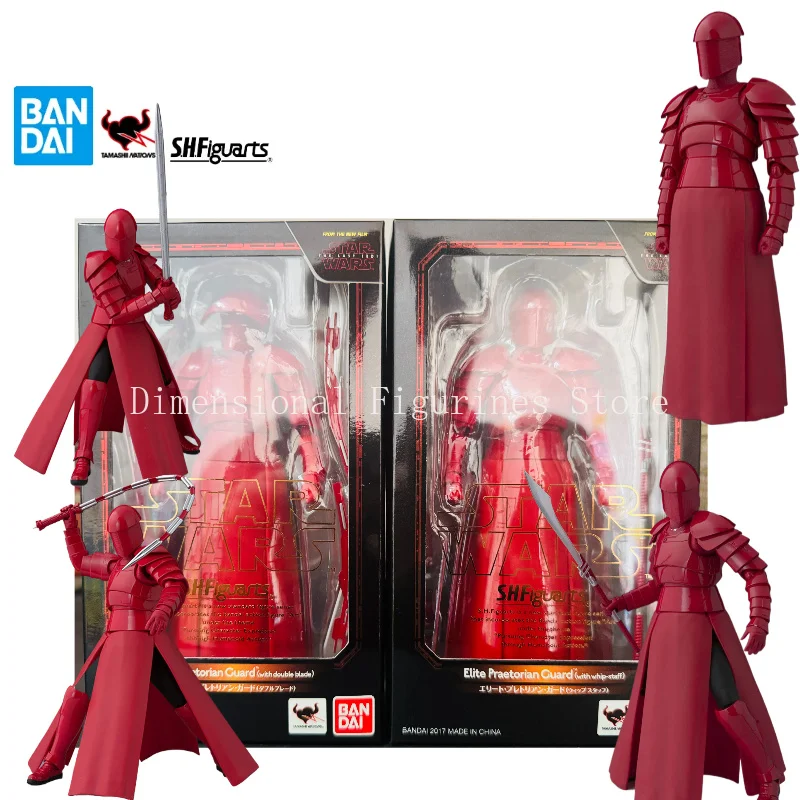【在庫あり】バンダイ-shf-スターウォーズ：最後のジェダイ、レッドガード、ビッグソード、レッドソルジャー、ロブスターソルジャー、可動ハンドヘルドモデル