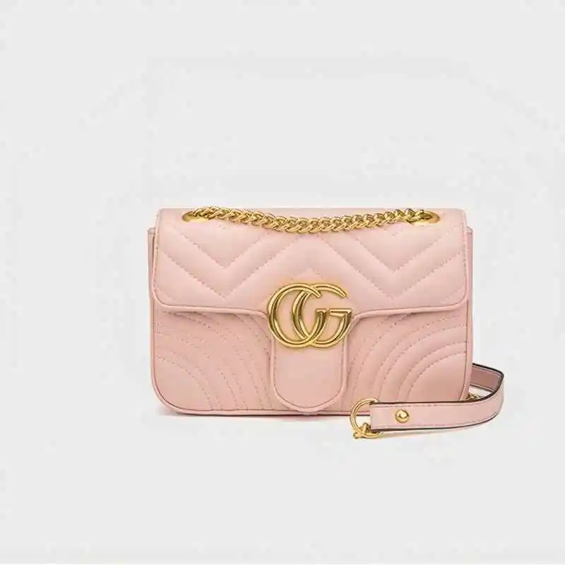 Borsa in stile designer - Prodotto di successo del 2025 - Borsa retrò in pelle con catena a forma di diamante di fascia alta - Borsa a tracolla classica e alla moda