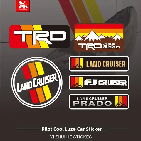 8 best sales Prado-klistermärke - №2