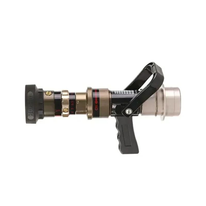 Top Quality Selectable Flow 480LPM Double Water Curtain Fire Fighting Hose Nozzle with Pistol Grip