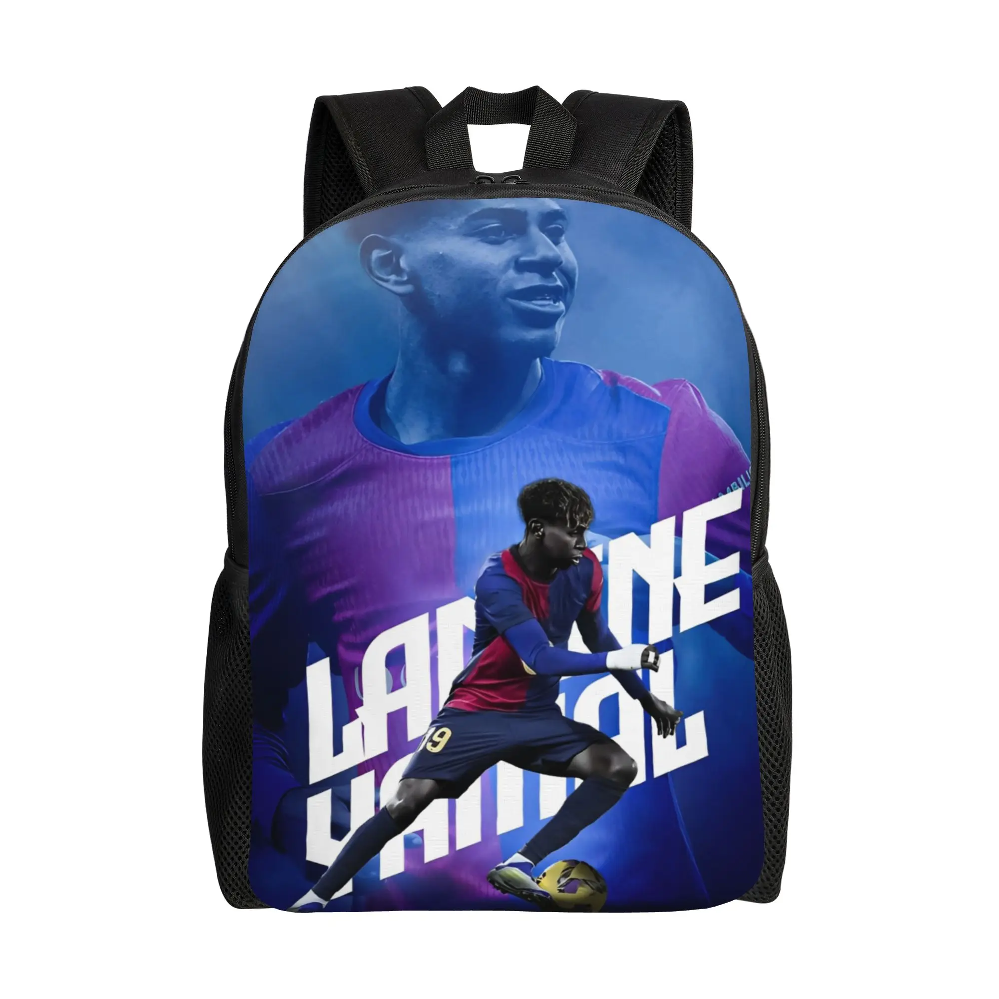 

Футбольный рюкзак L-Lamine Y-Yamal Number 19 для мужчин и женщин, повседневный рюкзак для работы и учебы, холщовая сумка для ноутбука, подарок