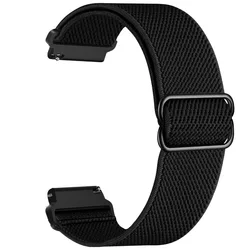 Nylon Elastic Band for Fossil Gen 6 5 44mm Sport Strap for Fossil Gen 5 Carlyle HR/GEN 5 LTE 45mm Replacement Bracelet 22mm Belt