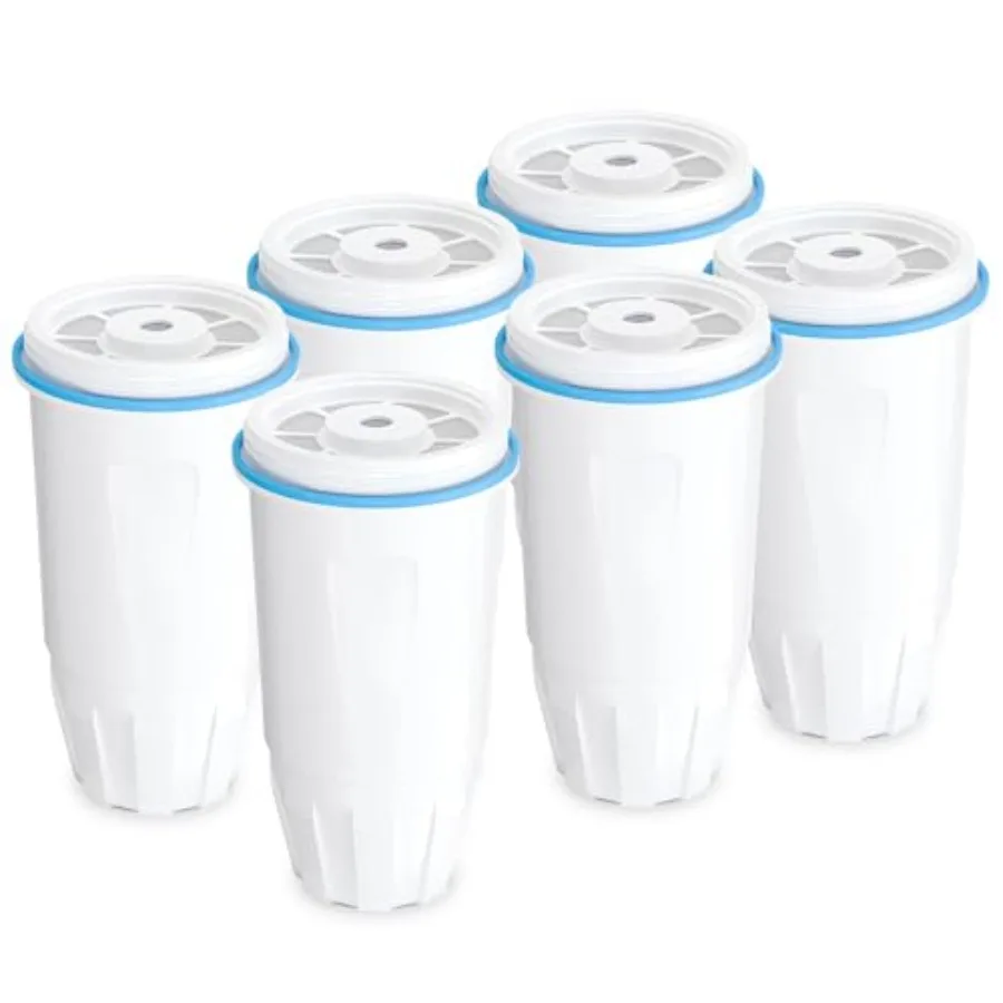 Сменный фильтр для воды, совместимый с кувшинами и диспенсерами Zero Pitcher и Dispenser ZR-001, ZR-017, ZR-004, ZP-00, 