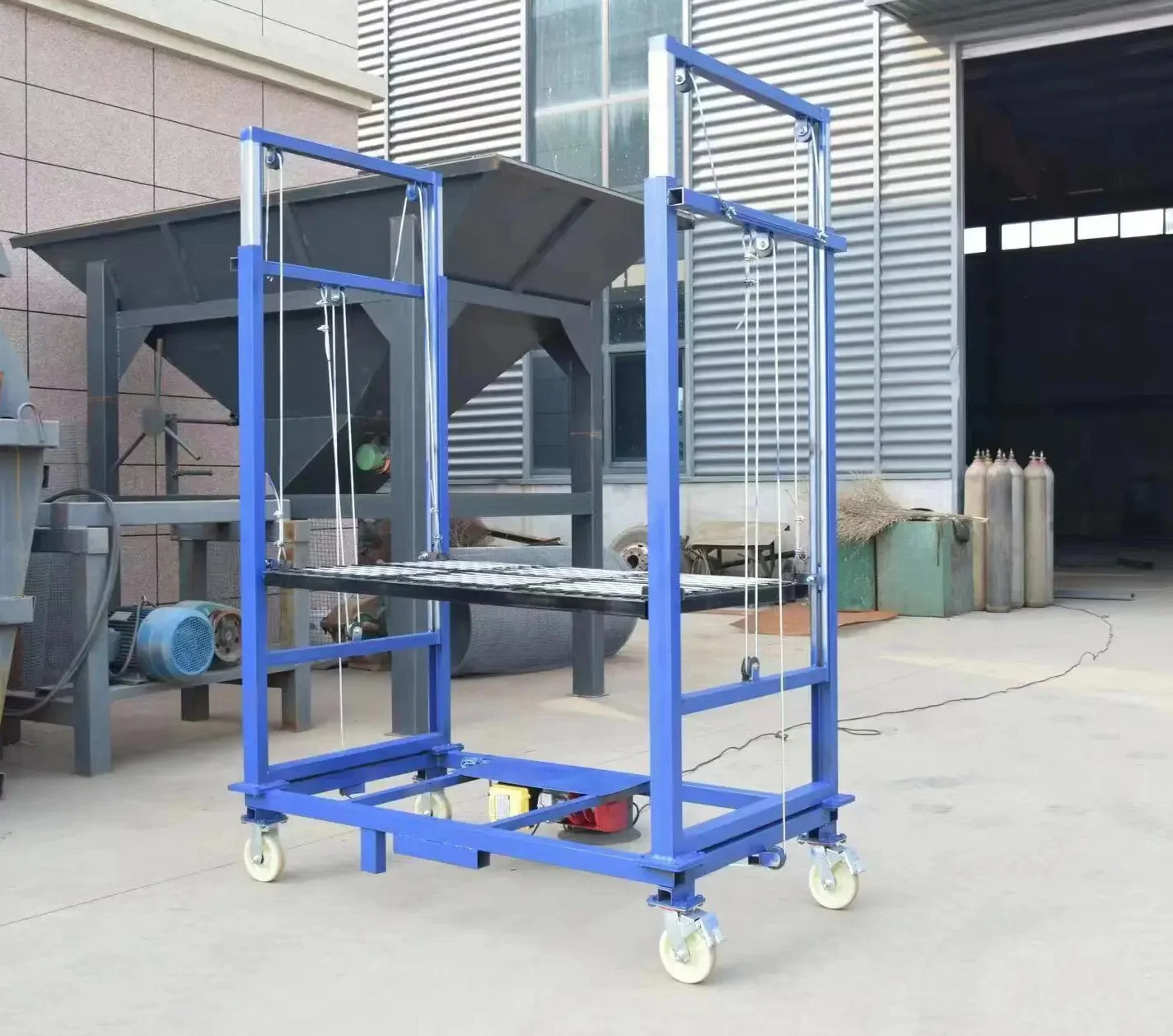 New Electric Nacelle Elevatrice 6m 12m Hydraulic Mobile Lifting Work Platform Telescopic Lift for Contraction