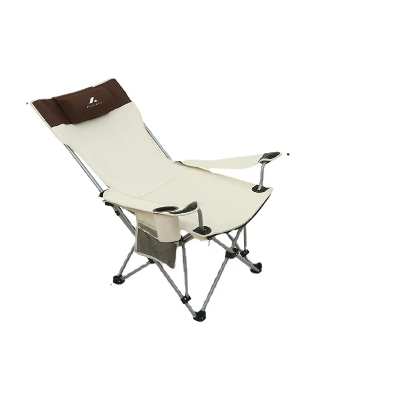 YY Outdoor Deck Chair Leisure Camping Ultralight Fishing Chair Lunch Break Beach Chair