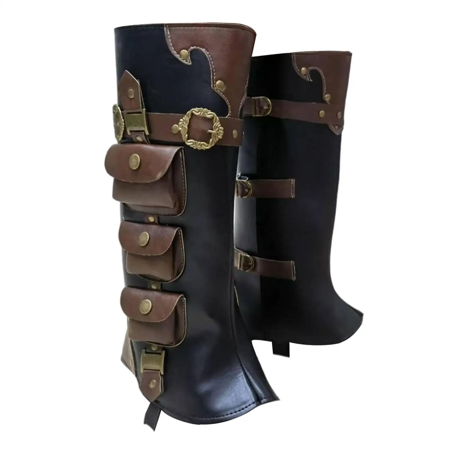 

Medieval Pirate Boots Covers Protective Cosplay Accessories for Themed Party
