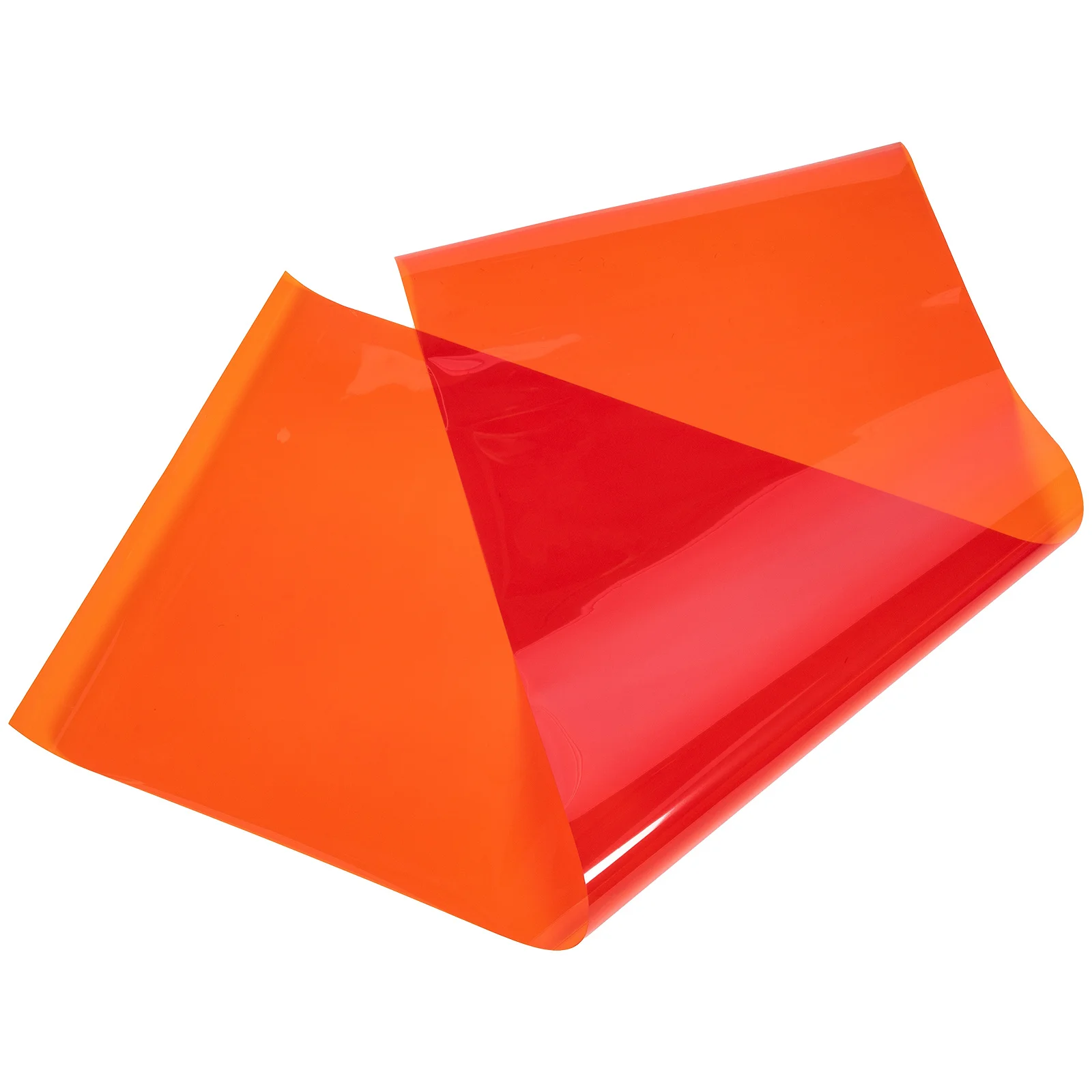 

Sunset Light Film Pet Color Filter For Lamp Reusable Cuttable Lighting Effect Decorative Transparent Sheet Filters Strobe Flash