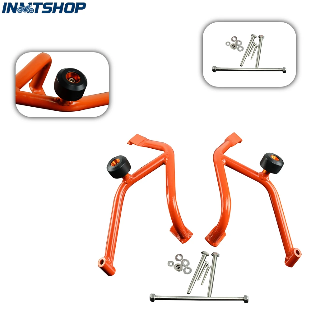 Customizable Colors - KTM DUKE125 / 200 Motorcycle Bumper Side Impact Guard, Crash Protector - Long Service Life
