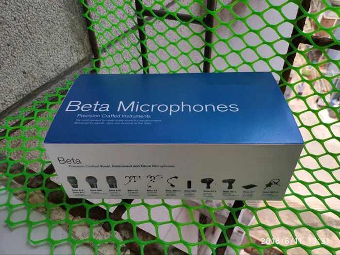 BETA52A الراقية أداة ديناميكية هيئة التصنيع العسكري لطبول باس كمين باس الصوت XLR اتصال سلكي ركلة طبل ميكروفون معدني