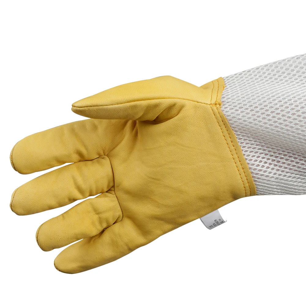 Beekeeping Gloves Bee Garden Farm Breathable Mesh Glove Beekeeper Equipment And Tools With Protective Sleeves