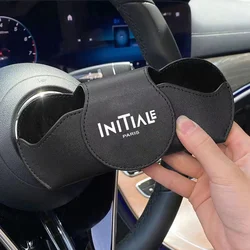 Car Glasses Case Auto Sun Visor Glasses Holder Sunglasses Storage Box Clip For Renault Initiale Paris Accessories