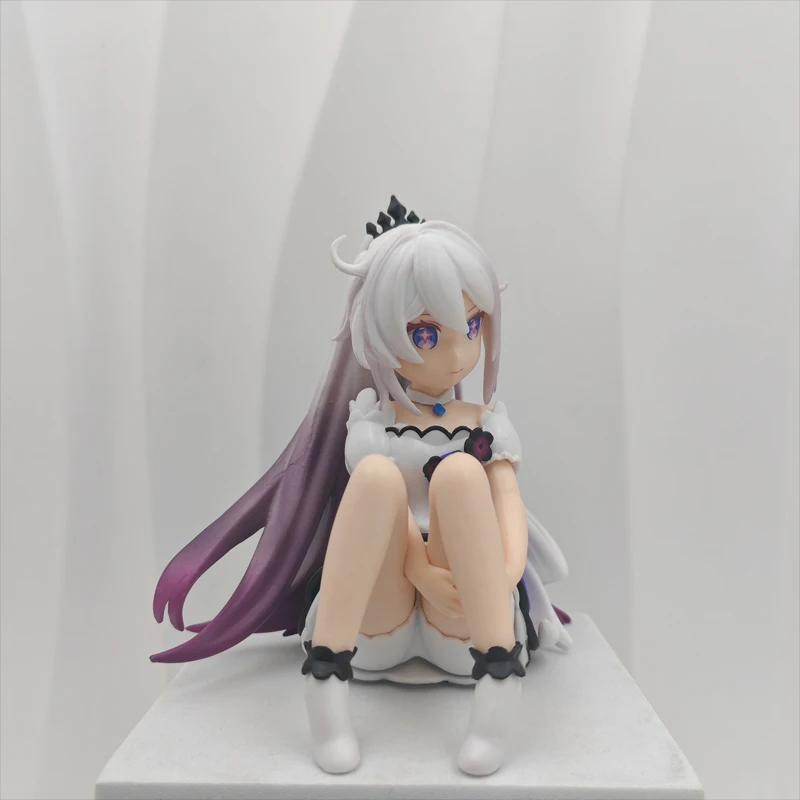 Honkai Impact 3 figura de Anime Kiana Kaslana figura de acción versión Q Kiana Kaslana estatuilla Kawaii coleccionar decoración juguetes regalos