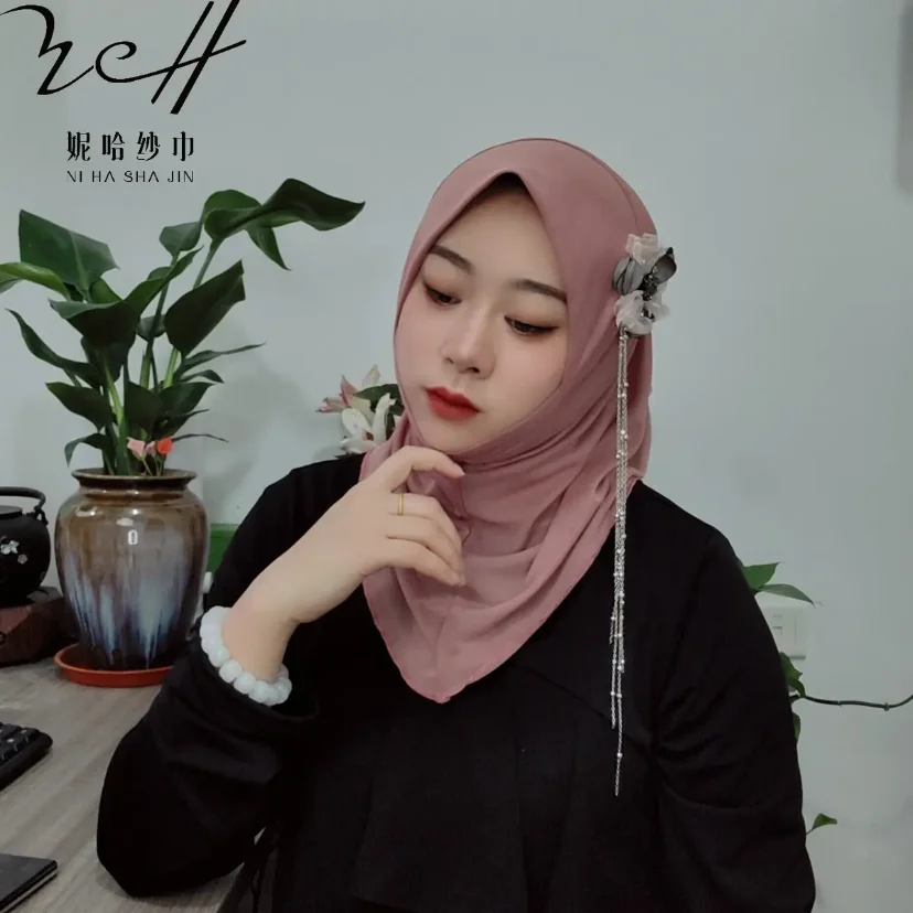 Kwasten Bloem Decor Dubai Moslim Instant Zoete Hijab