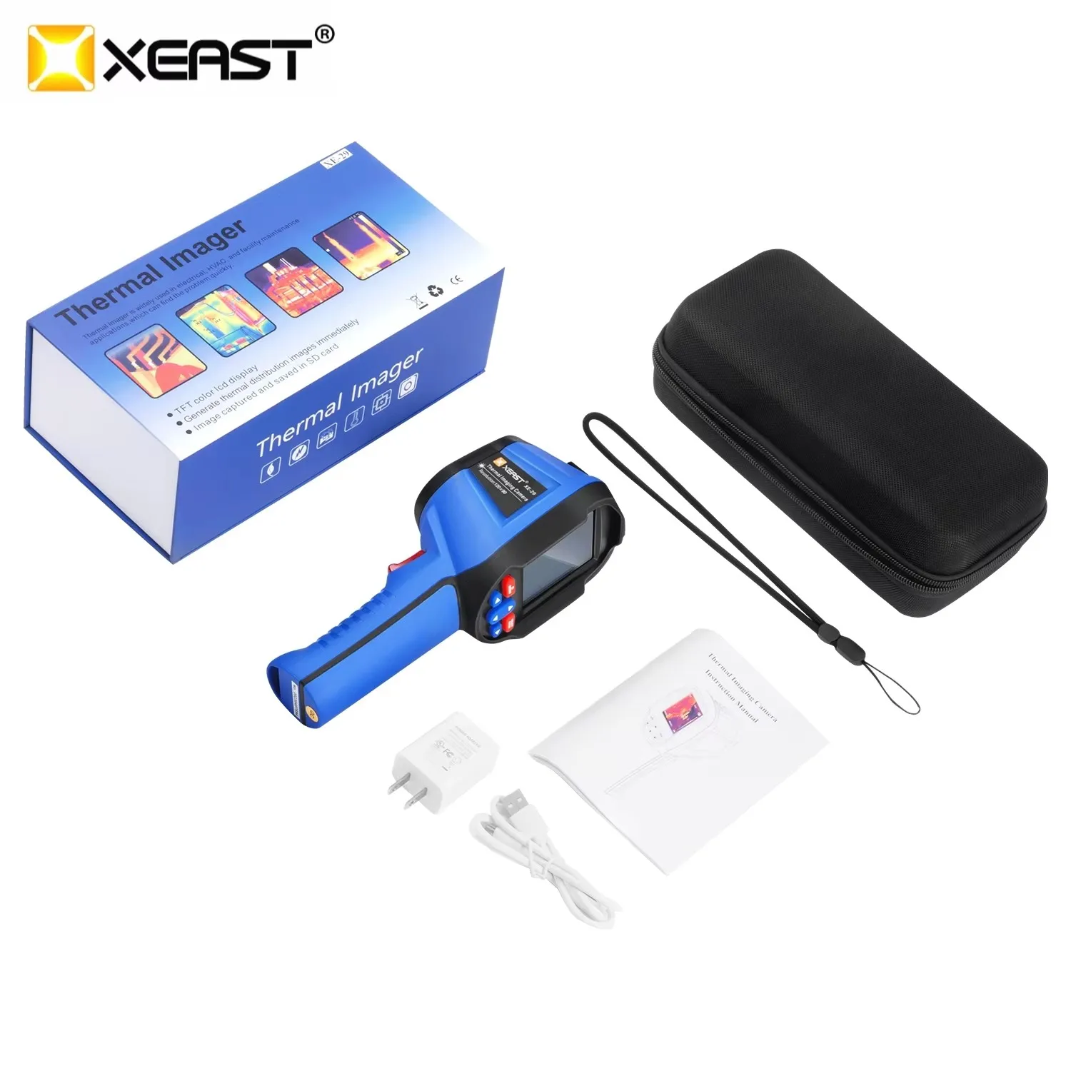 XEAST 2023 Hot Sales Infrared Thermography with USB Super 120*90 High Resolution XE-29 PK UTi120S  VIDEO Thermal Imaging Camera view 6