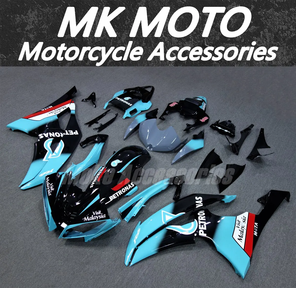 

Moke moto Motorcycle Fairings Kit Fit For Yzf R6 2008 2009 2010 2011 2012 2013 2014 2015 2016 Bodywork Set Abs Black White Blue