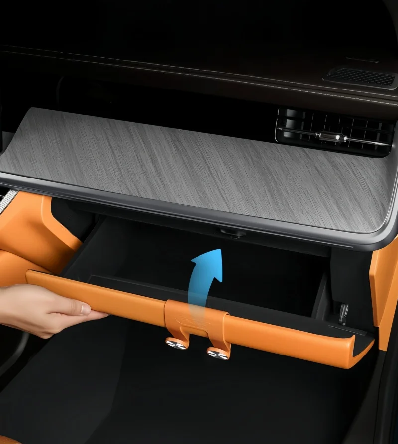 Car Co-pilot Glove Box Hook Fit for GWM Tank 500 Hi4-T Hi4-Z 2026 Modified Glove Box Double Headed Connected Hook Upgraded Parts