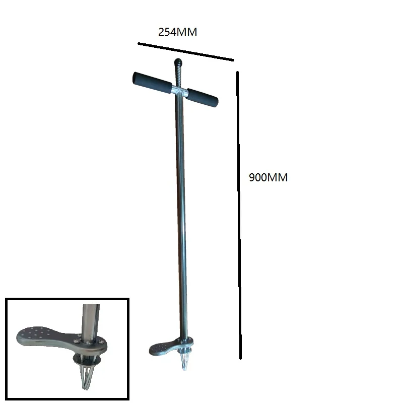 Outil de sélection de retrait de racines de désherbeur de jardin debout à main de 20252 pièces