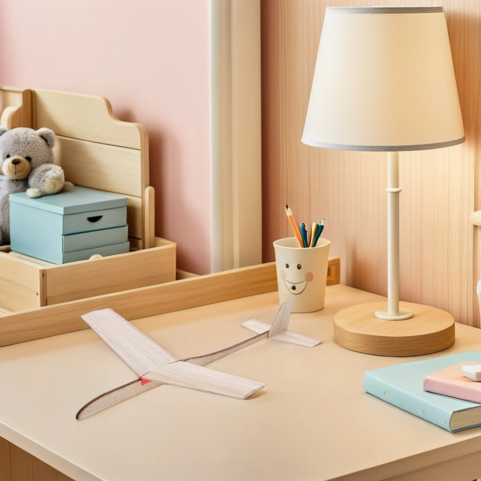 4 قطعة طائرة خشبية لتقوم بها بنفسك عدة ألغاز شراعية مصنوعة يدويًا للأطفال والكبار جذع تعليمي داخلي وخارجي طائر خفيف الوزن