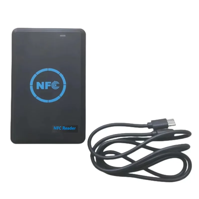 AA60-5-Band NFC قارئ الشرائح الذكية/الكاتب + 4XUID المفاتيح 125K 13.56M ناسخة HID الناسخ العلامة استنساخ ID IC المفاتيح مفتاح نسخة
